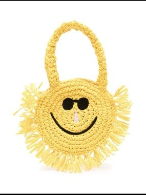 Stella McCartney Kids Sunshine Fringed Ir   Shouder Bag | Yellow